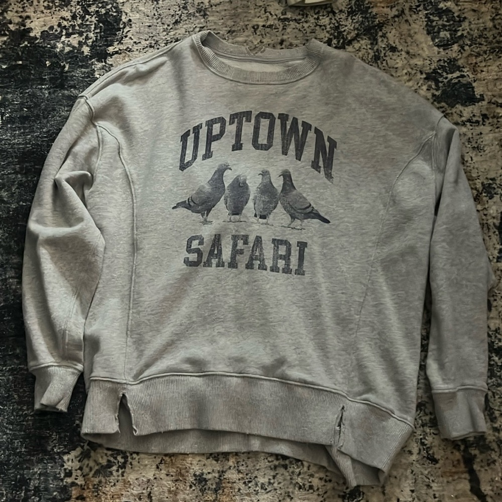 aerie oversized crewneck